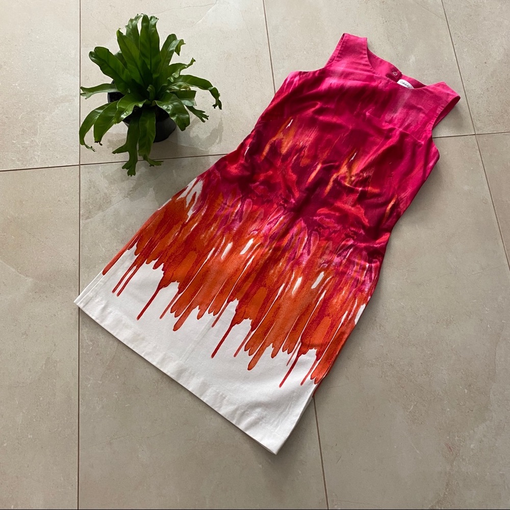 Water color dress